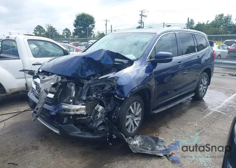 2019 Honda Pilot Ex-L from USA, damaged, VIN 5FNYF5H51KB038629